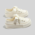 Helviana – Γυναικεία πλατφόρμα sneakers με σατέν κορδόνια