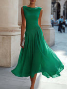 Damen Elegantes Midikleid Festlich - Image 9