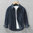 Herren Cordhemd Casual mit Brusttasche - Image 7