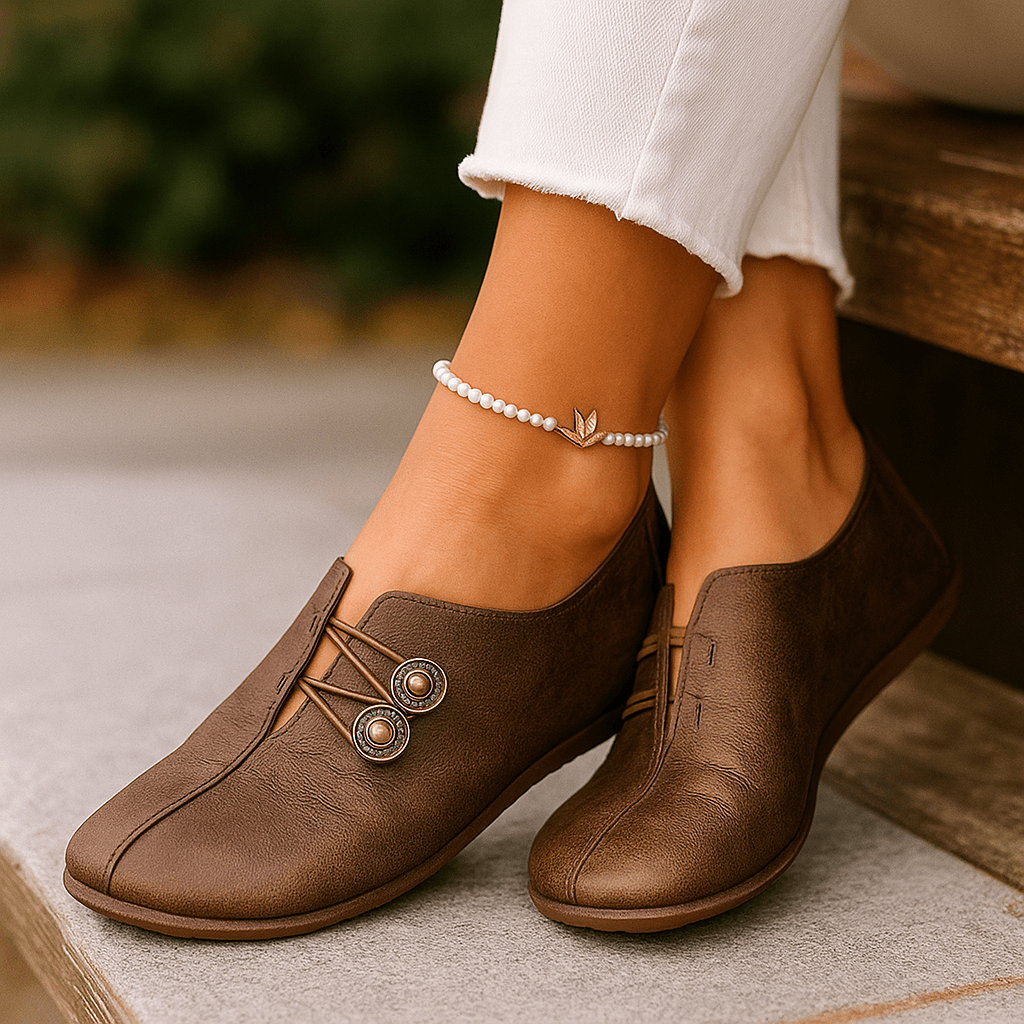Damen Barfußschuhe Leder breite Leiste - Image 7
