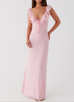 Eloriva - Vestido maxi rosa