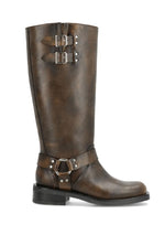 Solene – Stiefel Damen Lang Mocca Elegant