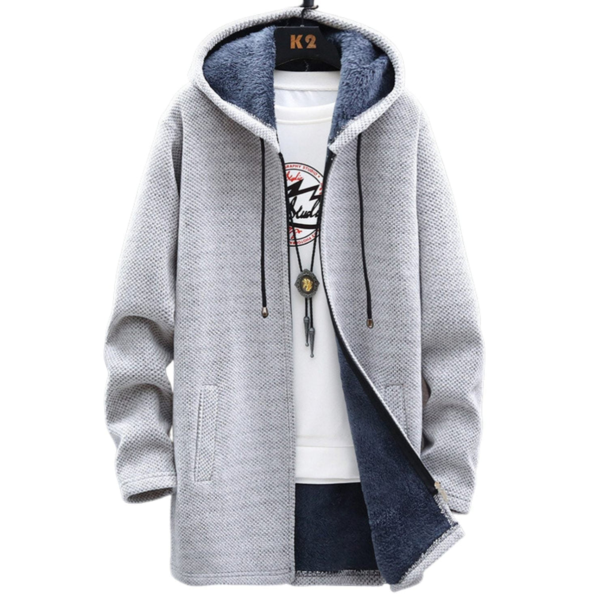 Damen Zip Hoodie Langarm Kapuzenpullover Reißverschluss