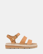 Ripleya – Damen Sandalen Karamell