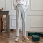 Owen - Pantaloni da donna per ufficio a vita alta