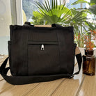 Damen Tote Bag groß Shopper Handtasche viele Fächer Schulterriemen - Image 3