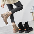 Damen Bequeme Stiefeletten Orthopädische Komfort Ankle Boots - Image 8