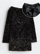 Bouclé Langarm Minikleid A-Linie - Image 14