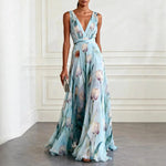 Velinda - Robe maxi tulipe élégante