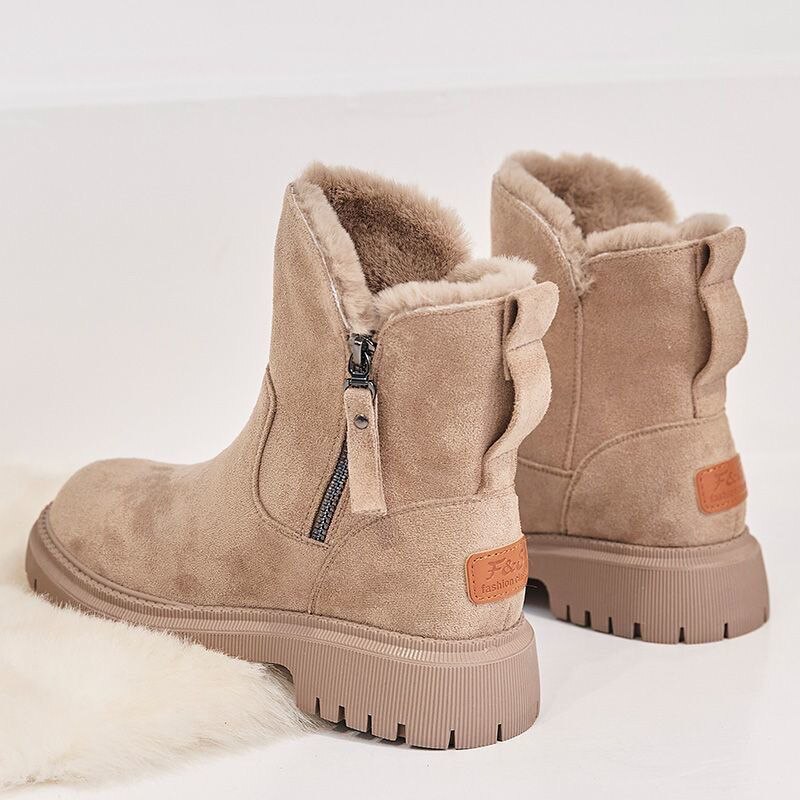 Damen Bequeme Stiefeletten Orthopädische Komfort Ankle Boots - Image 3