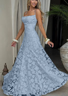 Damen Besticktes Maxi Abendkleid Elegant Lang - Image 15