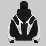 Ryder – unisex mikina s kuklou balaklava streetwear