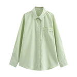 Julia - Damebluse med striber