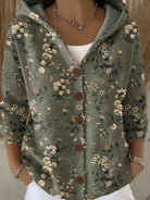 Damen Langer Cardigan Elegant Longcardigan Strickjacke - Image 4