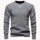 Herren Feinstrick Pullover Rundhals Raglanärmel - Image 8