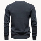 Herren Feinstrick Pullover Rundhals Raglanärmel - Image 7
