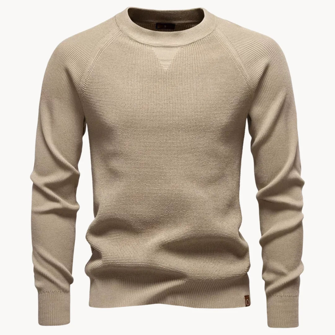 Herren Feinstrick Pullover Rundhals Raglanärmel - Image 10