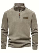 Herren Fleece Reißverschluss Pullover - Image 36