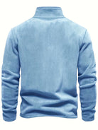 Herren Fleece Reißverschluss Pullover - Image 17