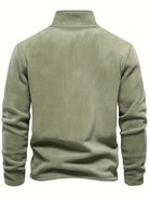 Herren Fleece Reißverschluss Pullover - Image 22