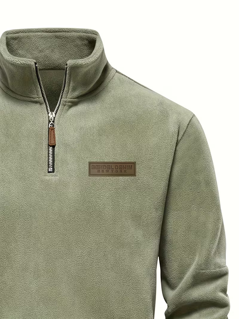 Herren Fleece Reißverschluss Pullover - Image 23