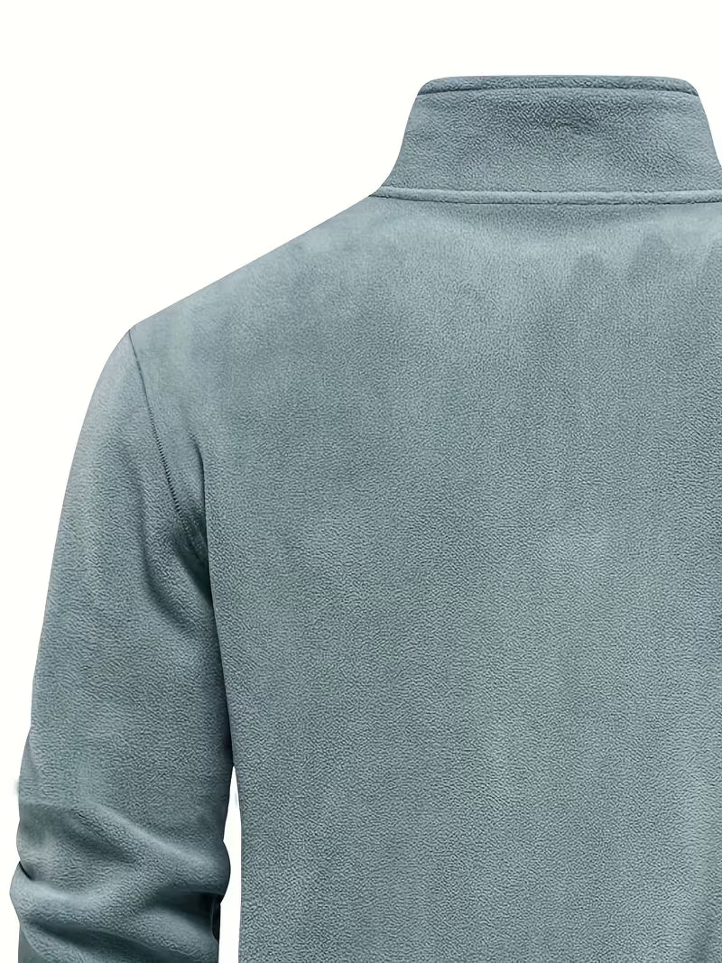 Herren Fleece Reißverschluss Pullover - Image 30