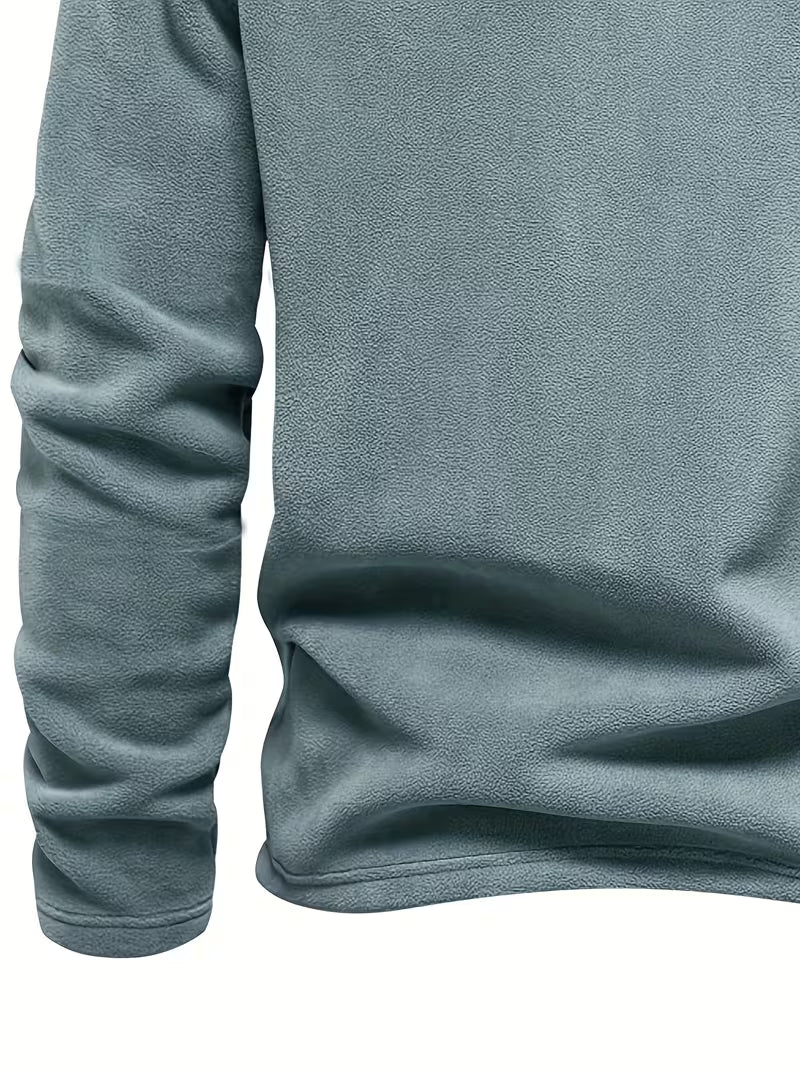Herren Fleece Reißverschluss Pullover - Image 29