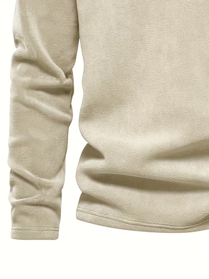 Herren Fleece Reißverschluss Pullover - Image 34