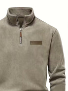 Herren Fleece Reißverschluss Pullover - Image 38