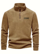 Herren Fleece Reißverschluss Pullover - Image 41