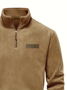 Herren Fleece Reißverschluss Pullover - Image 43
