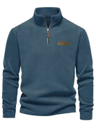 Herren Fleece Reißverschluss Pullover - Image 46
