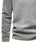Herren Fleece Reißverschluss Pullover - Image 4