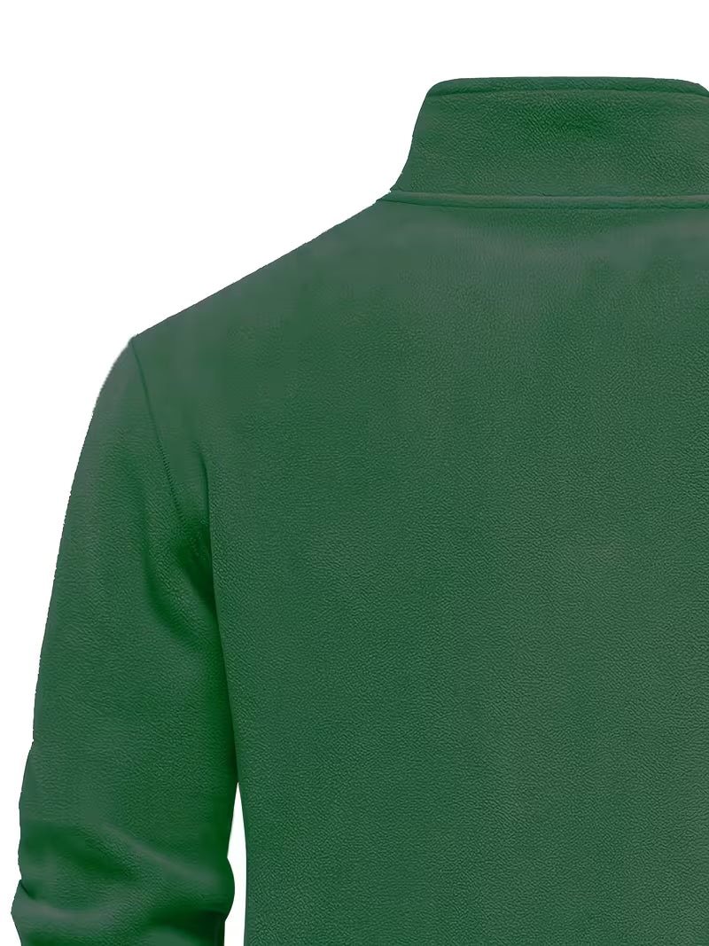 Herren Fleece Reißverschluss Pullover - Image 55