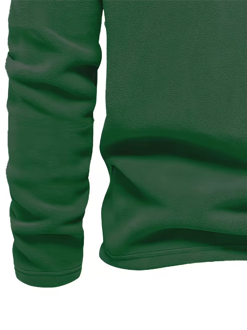 Herren Fleece Reißverschluss Pullover - Image 54