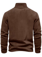 Herren Fleece Reißverschluss Pullover - Image 7