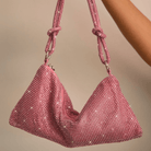 Damen Glitzer Clutch Strass Abendtasche - Image 17