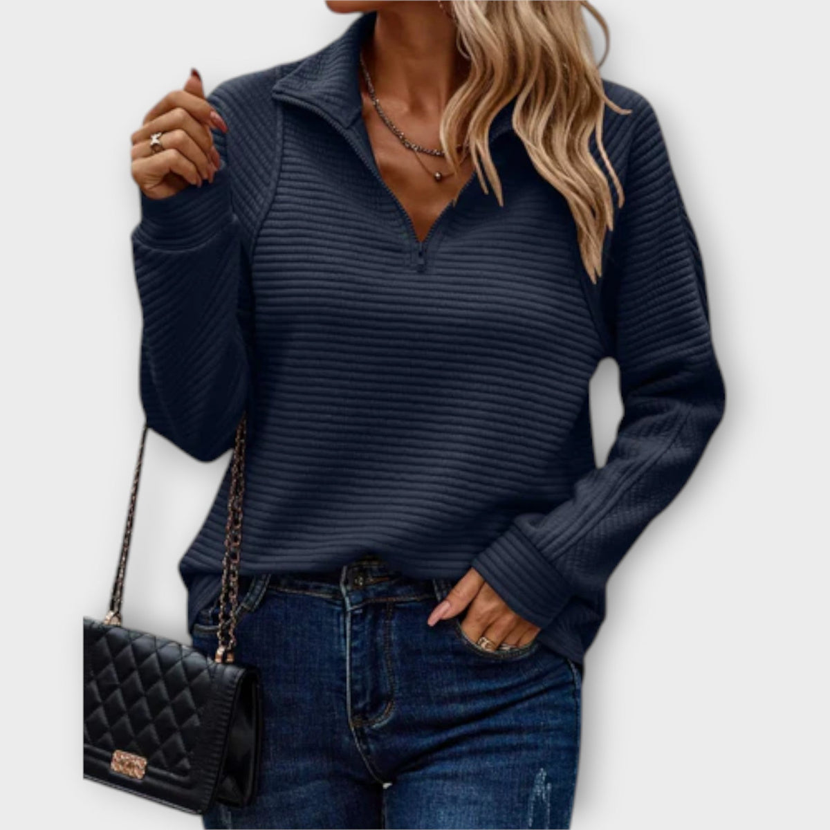 Damen Pullover V-Ausschnitt - Image 5