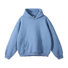 Herren Relaxed Fit Pullover Hoodie mit Kängurutasche
