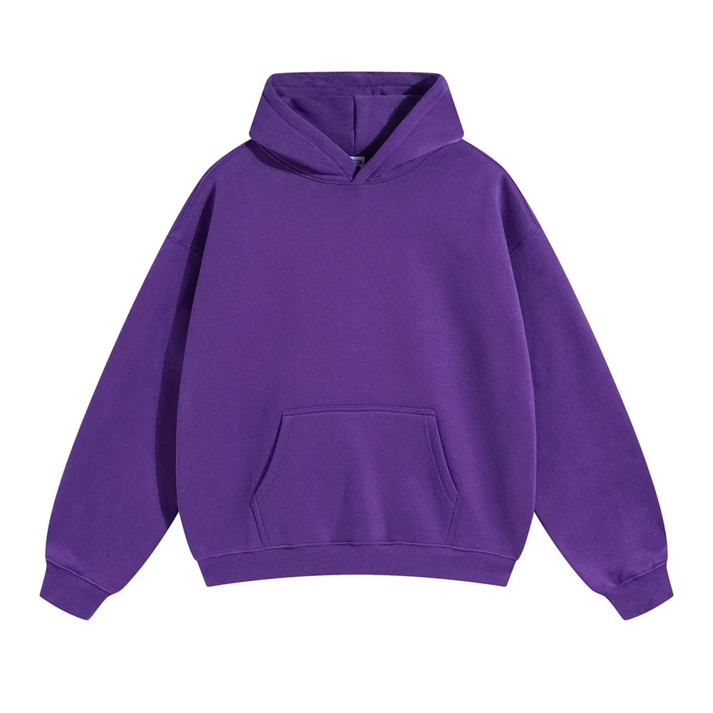 Herren Relaxed Fit Pullover Hoodie mit Kängurutasche - Image 12