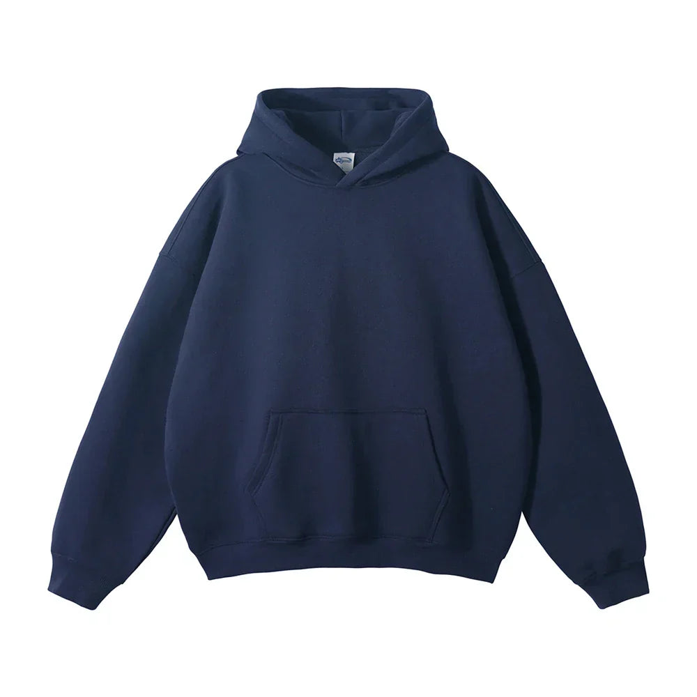 Herren Relaxed Fit Pullover Hoodie mit Kängurutasche - Image 14