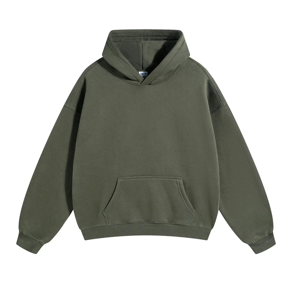 Herren Relaxed Fit Pullover Hoodie mit Kängurutasche - Image 20