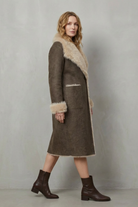 Damen Wendemantel Faux Shearling Oversized - Image 3