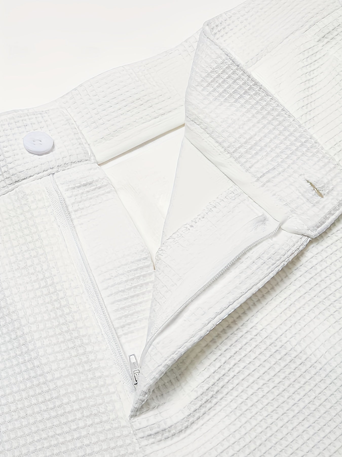 Damen Stoffhose Gerade Geschnitten Elegant Business - Image 3