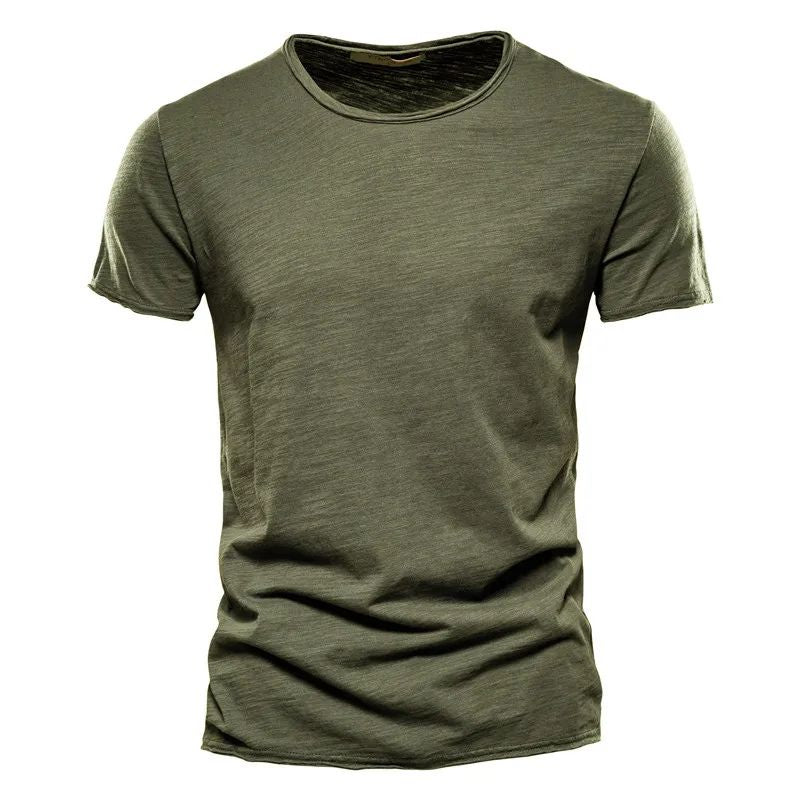 Herren Baumwoll T-Shirt Sommer Atmungsaktiv - Image 7