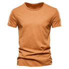 Herren Baumwoll T-Shirt Sommer Atmungsaktiv - Image 4