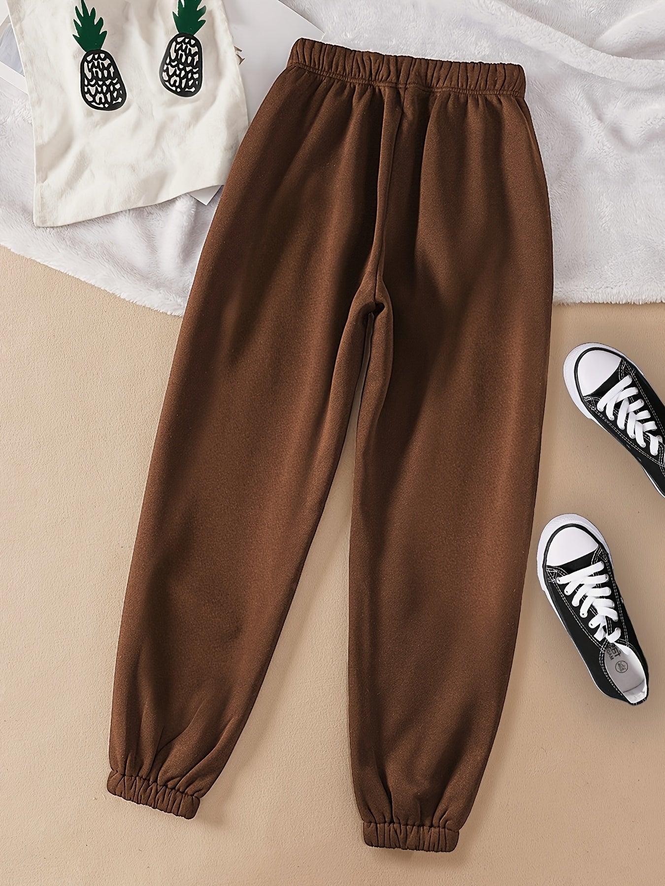 Damen Elegante Jogginghose Kordelzug Relaxed Fit - Image 19