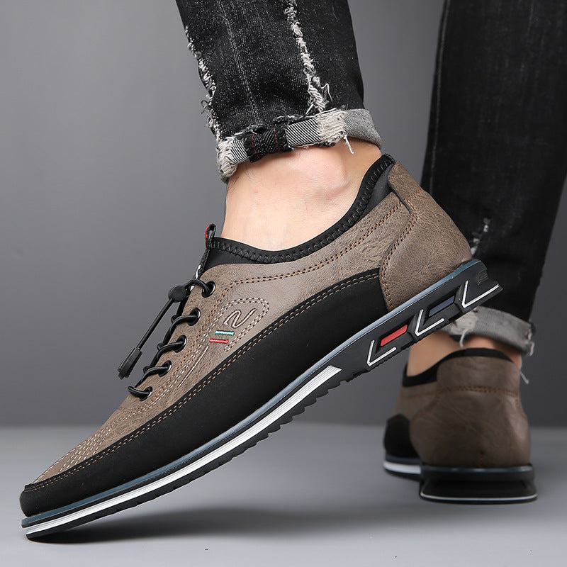 Herren Orthopädische Komfortschuhe Klassische Schnürschuhe Leder - Image 10