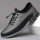 Herren Orthopädische Komfortschuhe Klassische Schnürschuhe Leder - Image 9