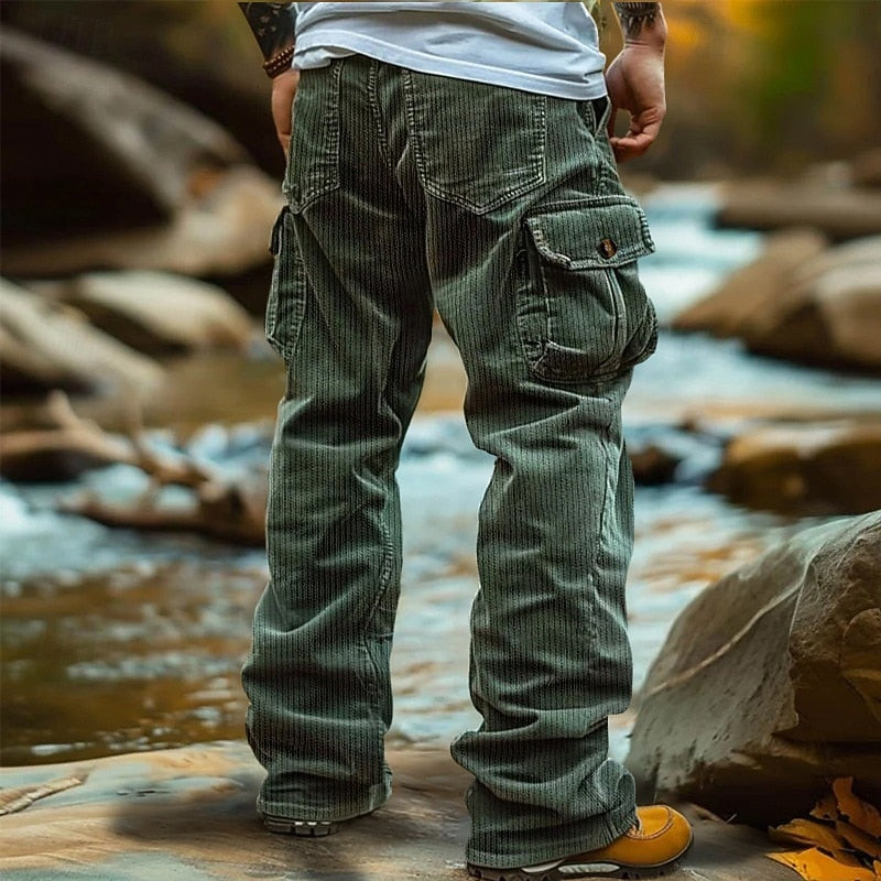 Herren lockere Cargohose mit Gummibund - Image 4